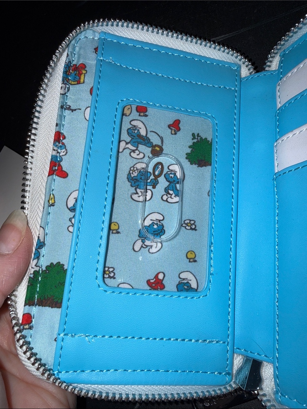 Smurfette Themed Loungefly Wallet - Loungefly - Picture 5 of 7